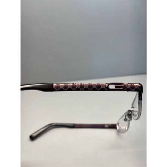 Gucci Eyeglasses GG 2731 23B Purple Half Rim Metal Frame Italy 135 - Picture 4 of 12